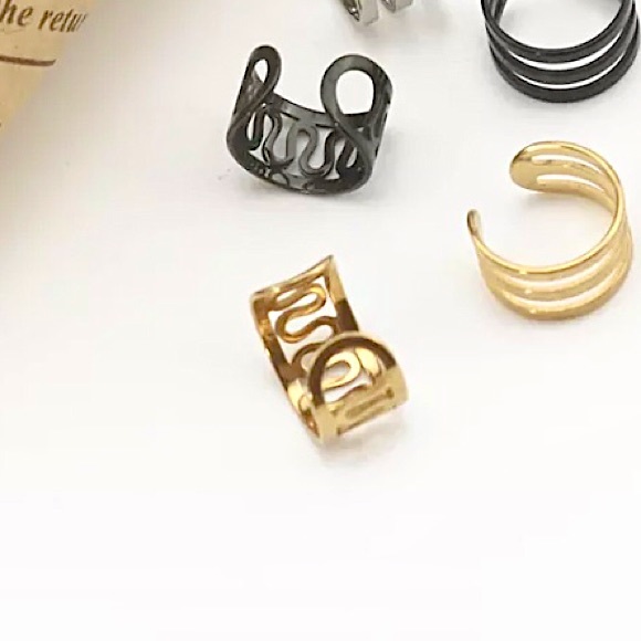 “Skye” Bohemian Hippie No Pierce Cute Ear Cuff - Picture 4 of 7